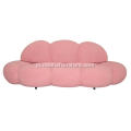 Nowa sofa wtrysku wtrysku Pink Peam Sofa